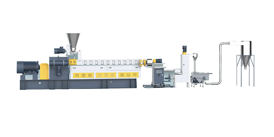 PVC雙階改性擠出造粒機